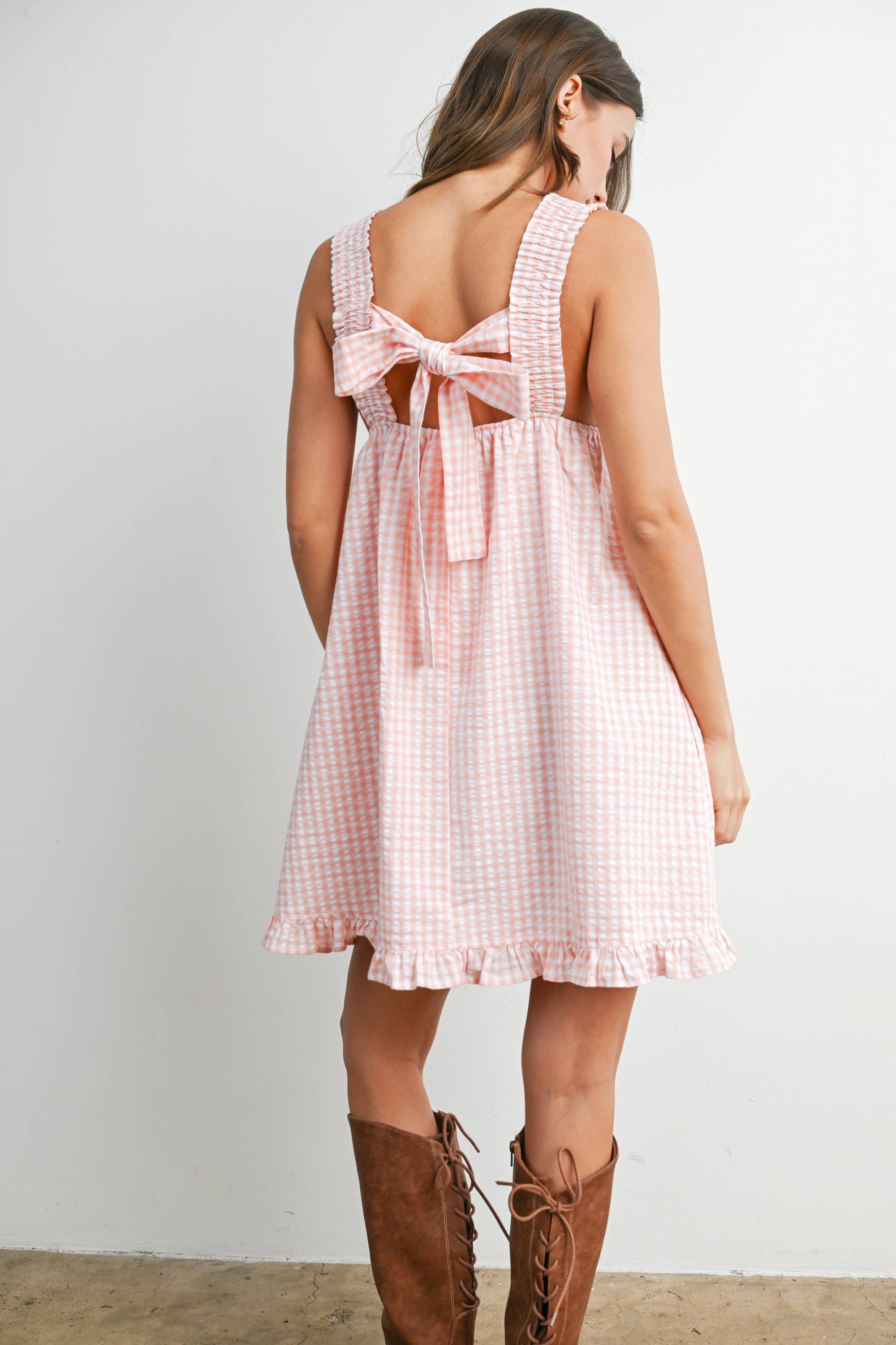 Savannah Ruffle Hem Dress