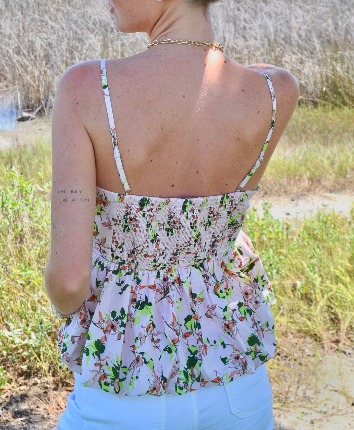 Clara Poplin Top